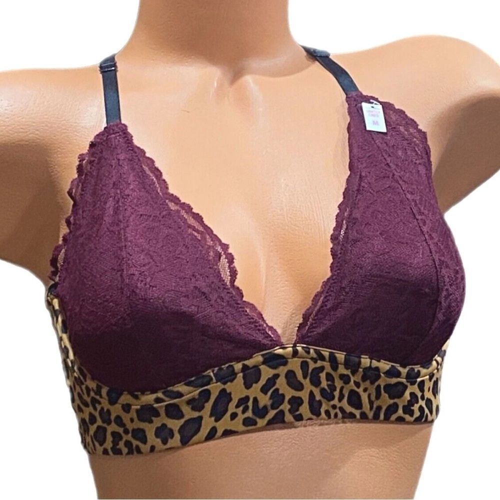 Victorias Secret Pink Lightly Lined - Removable Padding Underwire Bralette Bra M